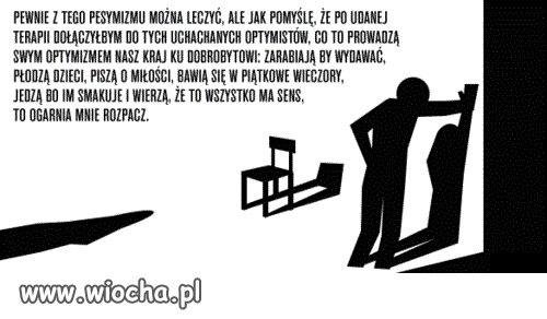 Pesymista to po prostu