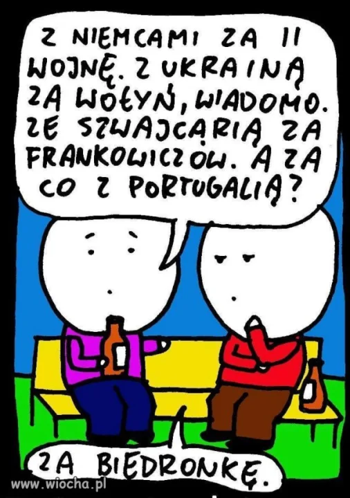 Za Biedronkę