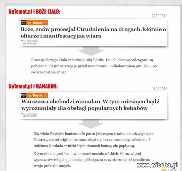 Polska już nie katolicka już muzułmańska