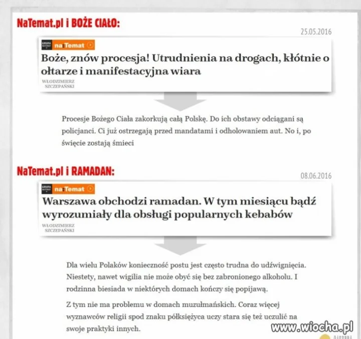 Polska już nie katolicka już muzułmańska