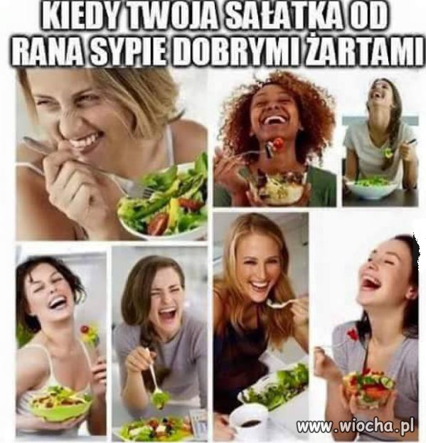 Sałatki żartownisie.
