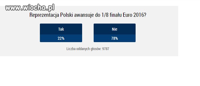 Ja myślałem że Wiara i Nadzieja umierają ostatnie.