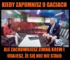 Zapomniał gaci
