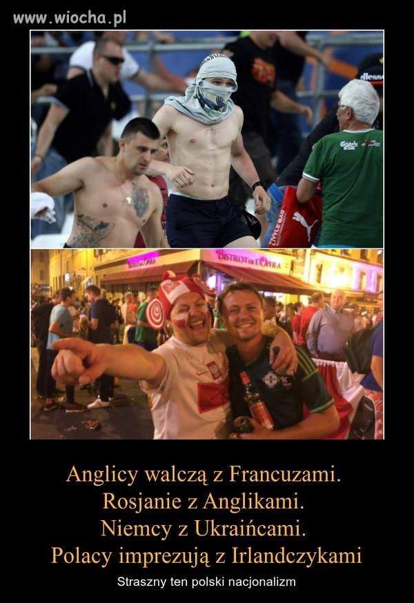Media tylko Polskich kibiców potrafi oczernić