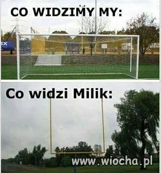 Co widzi Milik 