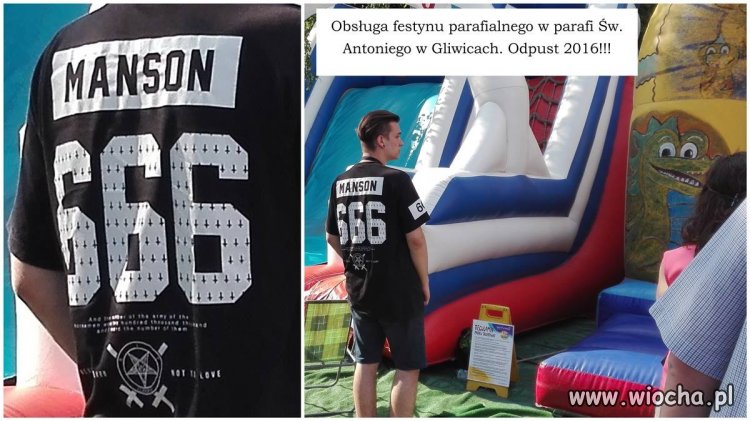 Obsługa festynu parafialnego