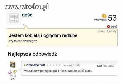 Pytanie i odpowiedź 