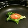 Bezglutenowy wegański hamburger 