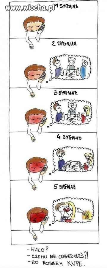 Gdy nie odbiera.