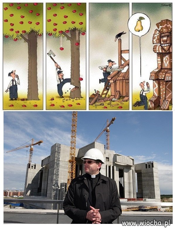 Wydawajmy miliardy na świątynie i złote obrazy