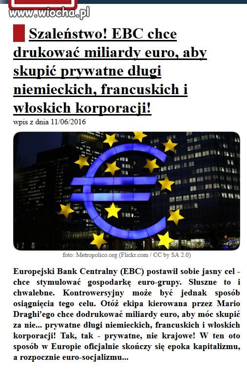 Myślałem, że głupota UE już sięgnęła zenitu.