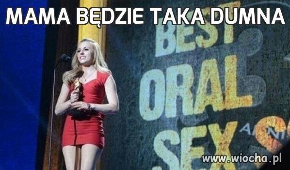 Mama będzie taka dumna
