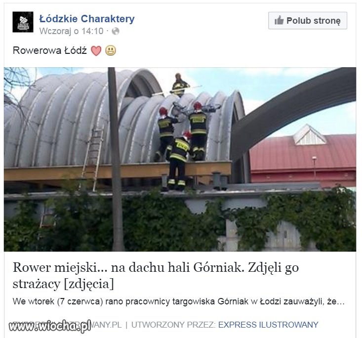 Zdjęli go strażacy