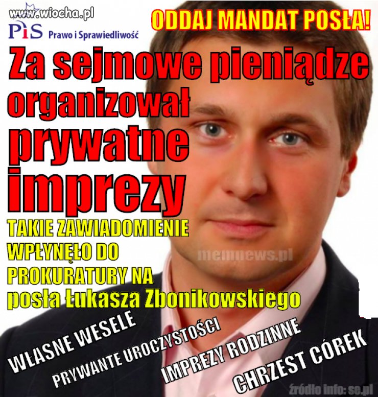 Powinien oddać mandat posła?