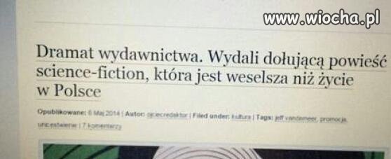 Bo tutaj jest jak jest