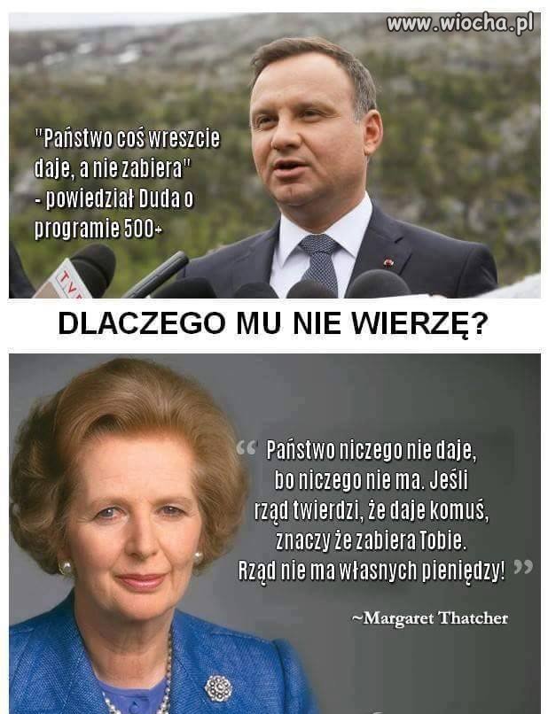 żeby coś dać