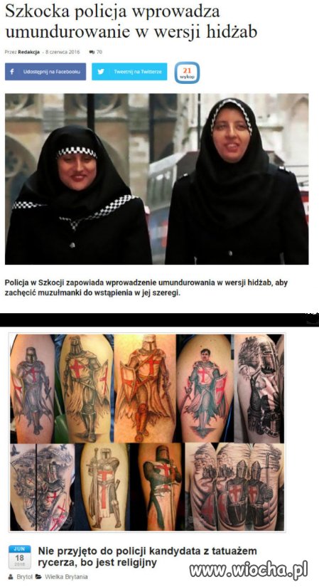 Podwójne standardy.
