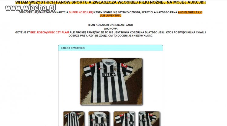 Koszulka Juventusu 