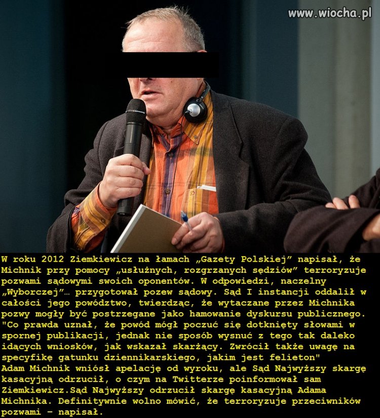 Adam Sz niepocieszony.