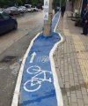 Ścieżka rowerowa z przeszkodami