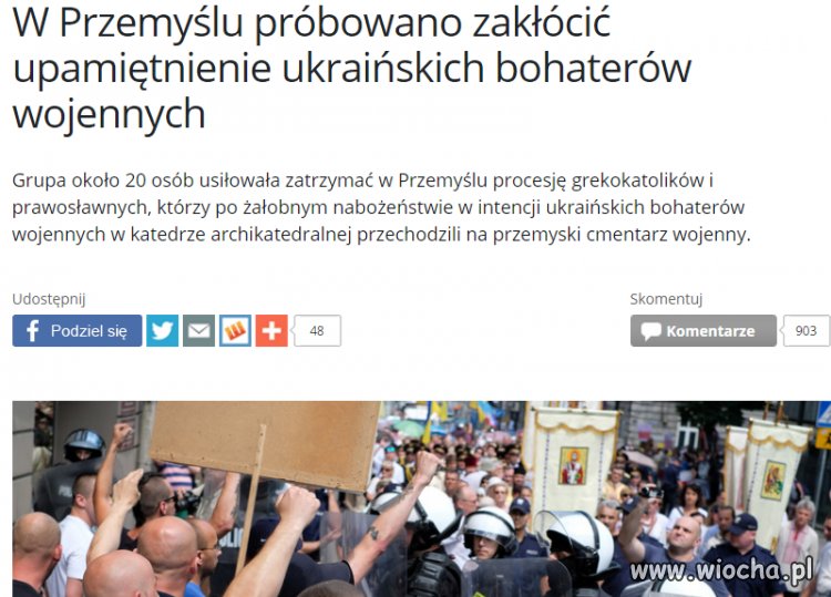  Ukraińcy w Przemyślu...