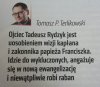 Terlikowski odjechał