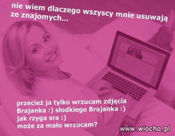 Słodki Brajanek.