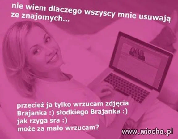 Słodki Brajanek.