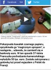 Magiczny czarny papier zamienił się w euro