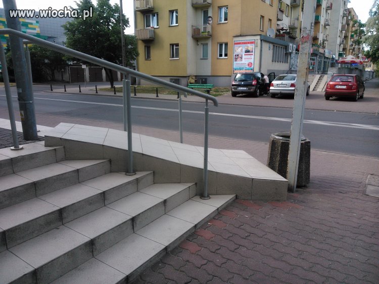 Podjazd dla wózków...