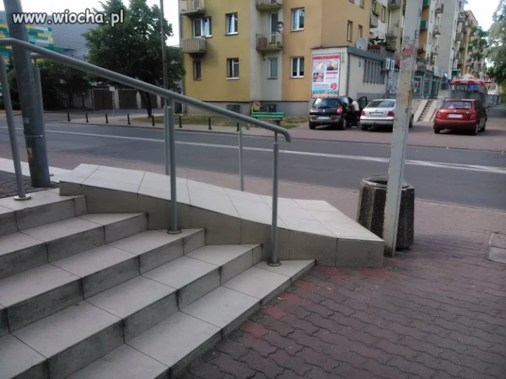 Podjazd dla wózków...