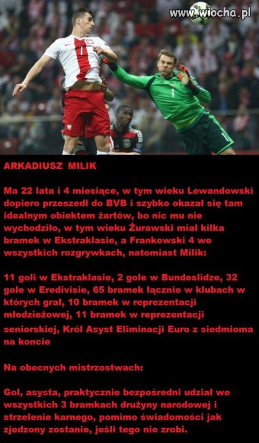 Odnośnie wszystkich memów jaki to Milik