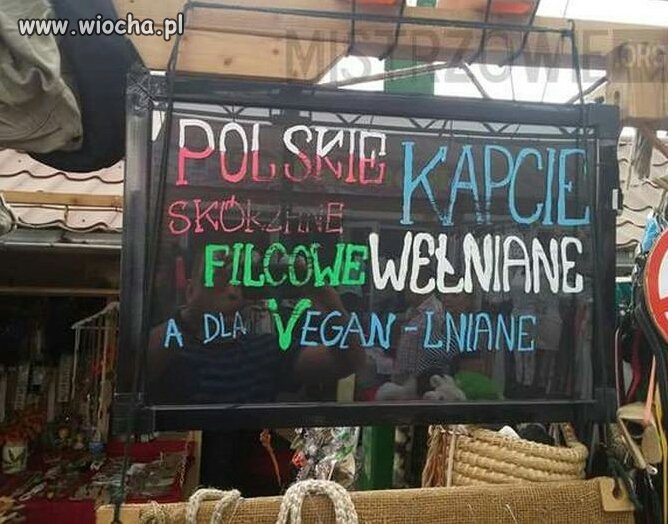 Coś dla vegan też się znajdzie 