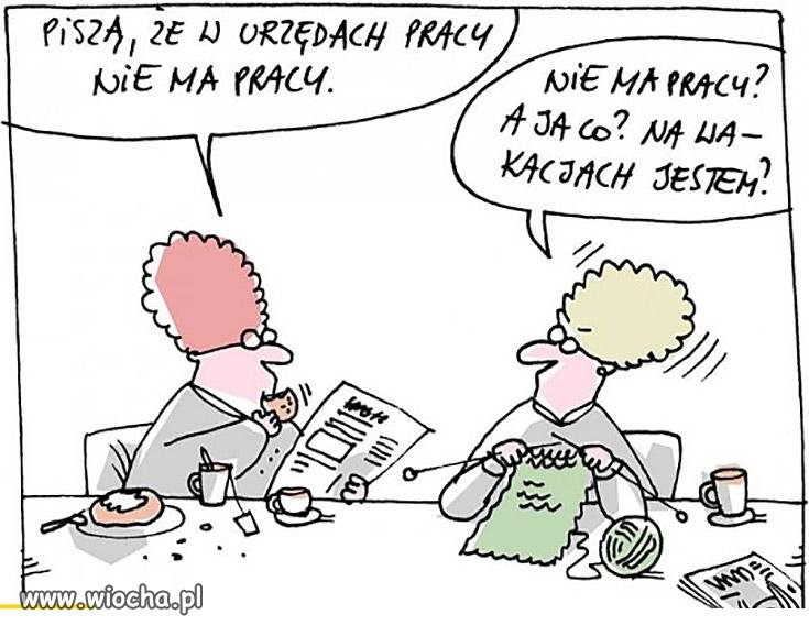 Praca w urzędzie.