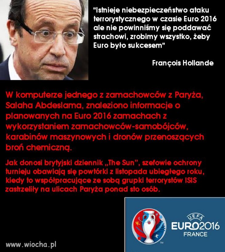 Pytanie, czy na Euro na pewno na pierwszym planie