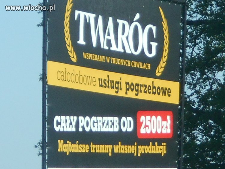 Zmarł ci ojciec zjedź twaróg