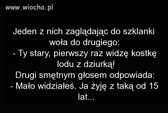 Dwóch kumpli wybrało się do baru...