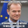 Coś mu w końcu wyszło.