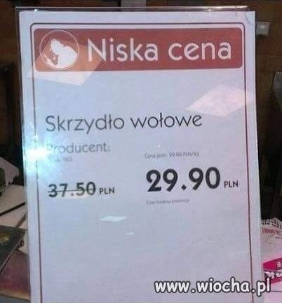 Skrzydełka wołowe