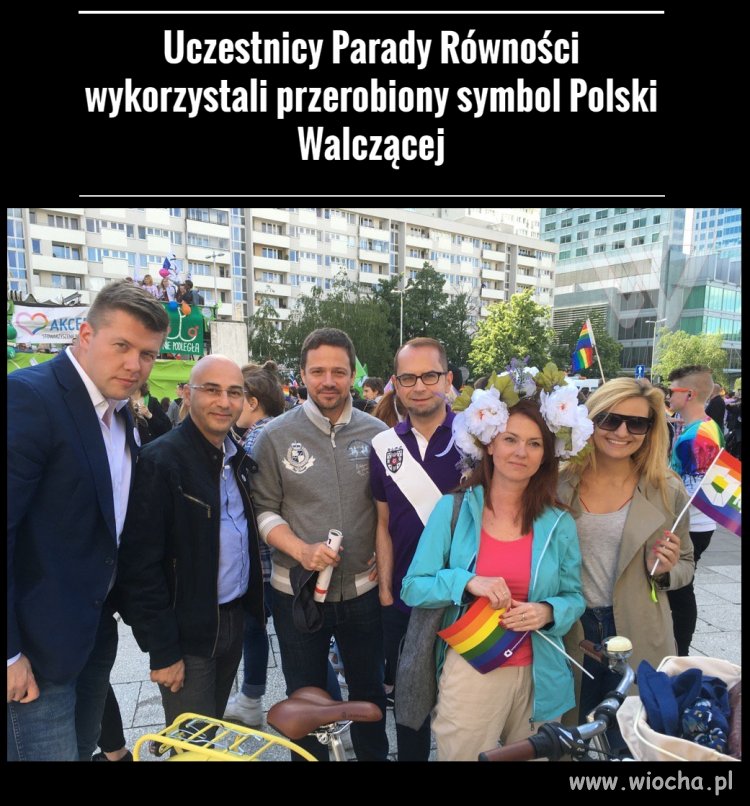 Przerobili symbol Polski Walczącej