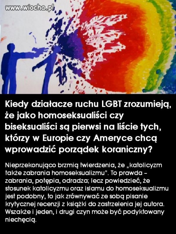 Zapraszanie tych, którzy chcą Twojej śmierci? ...