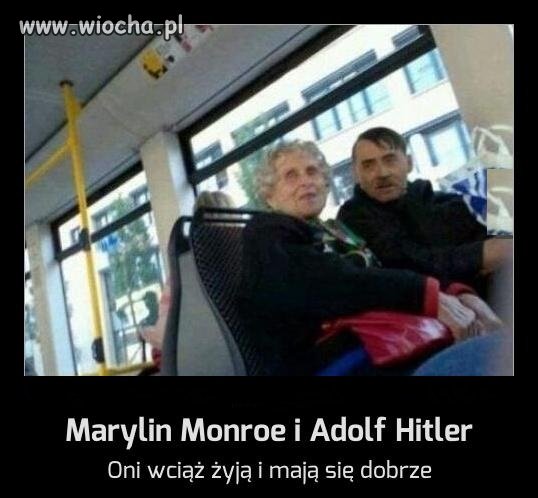 Marylin Monroe i Adolf Hitler