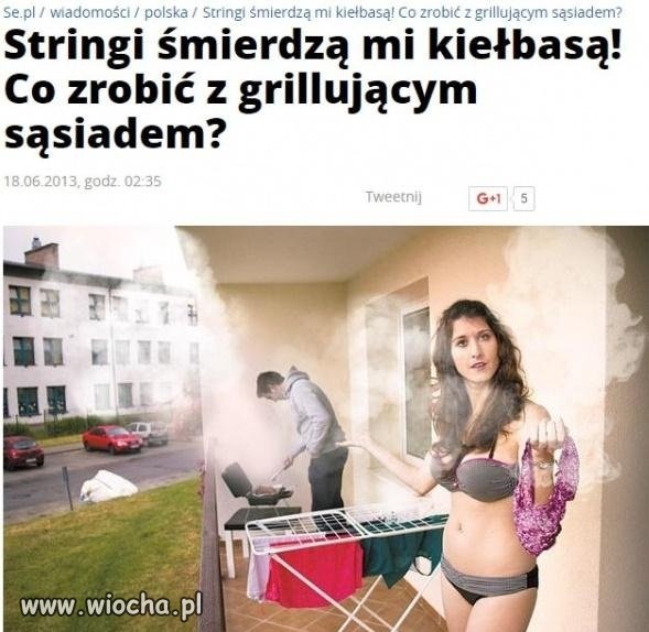 Stringi śmierdzą mi kiełbasą