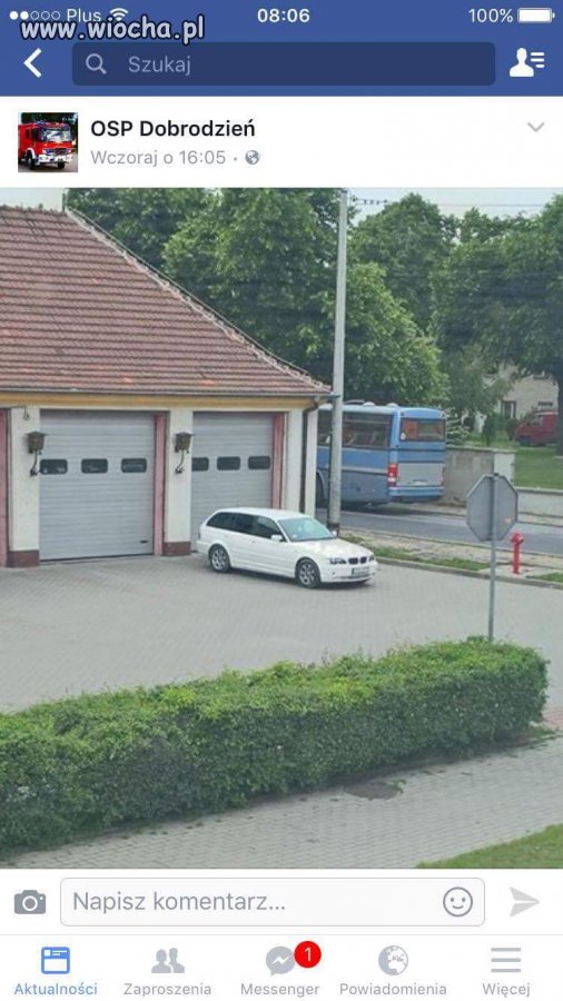 Żeby tam zaparkować.