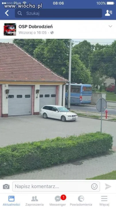 Żeby tam zaparkować.