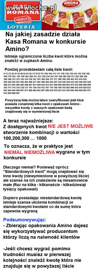 Producenci zupek robią z nas naiwniaków!!!