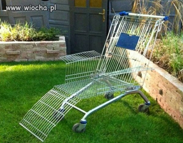 Leżak z Tesco za 2 zł 