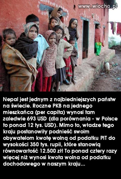 Bo Polak jest od płacenia podatków ...