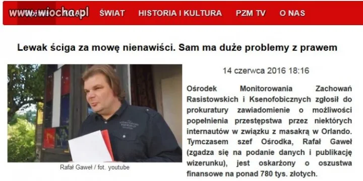 "Źdbło w oku bliźniego widzisz, 