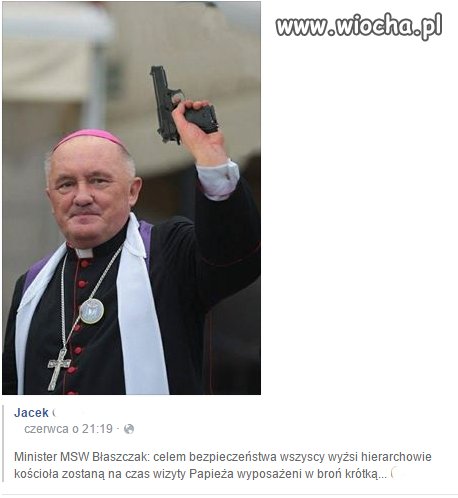 I może po jednym ochraniarzu